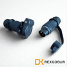 Conector y Tomacorriente DIN 9680 3 Polos 6–24 V IP54 – CEMO